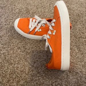 Cariuma Shoes OCA Casual Sneakers Orange Lace up